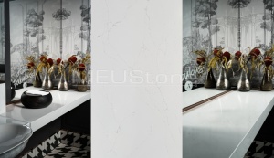 Blaty łazienkowe Kwarcogranit Statuario Konglomerat kwarcowy MEUStone Kamieniarstwo Bielsko-Biała