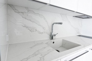 Calacatta Quartz  Kwarcogranit Kuchnia